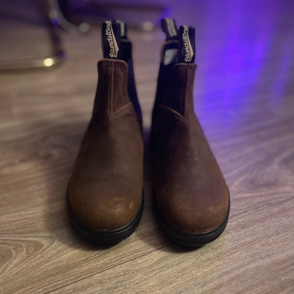 Brand new blundstone boots waxed suede rich tobacco. Women’s size 8 - Picture 8 of 12